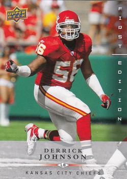 2008 Upper Deck First Edition #74 Derrick Johnson Front