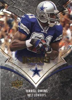 2008 Upper Deck Icons #26 Terrell Owens Front