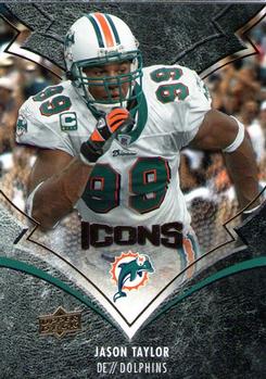 2008 Upper Deck Icons #54 Jason Taylor Front
