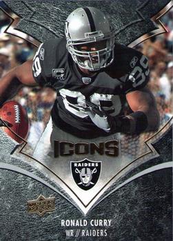 2008 Upper Deck Icons #72 Ronald Curry Front