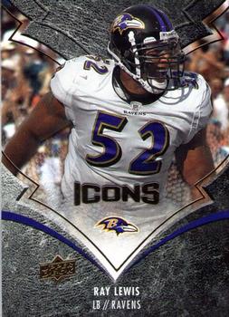 2008 Upper Deck Icons #7 Ray Lewis Front