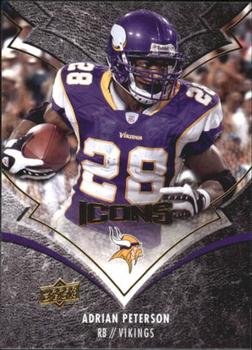 2008 Upper Deck Icons #56 Adrian Peterson Front
