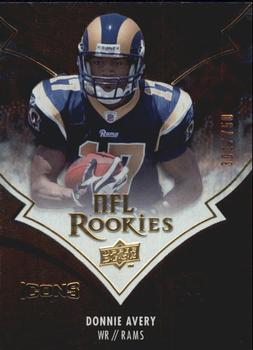 2008 Upper Deck Icons #127 Donnie Avery Front