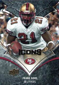 2008 Upper Deck Icons #84 Frank Gore Front