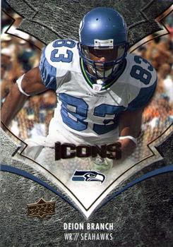 2008 Upper Deck Icons #88 Deion Branch Front