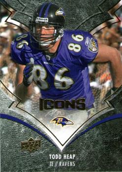 2008 Upper Deck Icons #8 Todd Heap Front