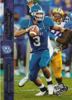 2008 Press Pass #13 Andre Woodson Front