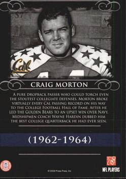 2008 Press Pass Legends #57 Craig Morton Back