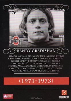 2008 Press Pass Legends #76 Randy Gradishar Back