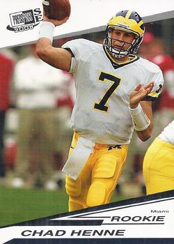 2008 Press Pass SE #11 Chad Henne Front