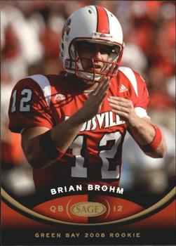 2008 SAGE #7 Brian Brohm Front