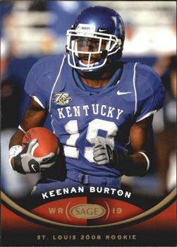 2008 SAGE #8 Keenan Burton Front