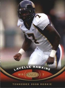 2008 SAGE #28 Lavelle Hawkins Front