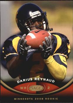 2008 SAGE #47 Darius Reynaud Front
