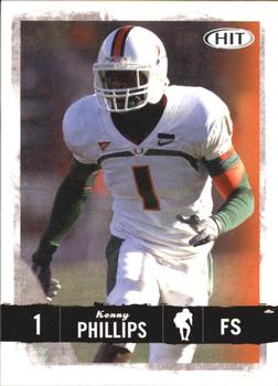 2008 SAGE HIT #81 Kenny Phillips Front
