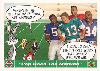 1992 Upper Deck Comic Ball IV #10 Pop Goes The Martian Front