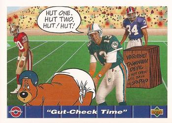 1992 Upper Deck Comic Ball IV #179 Gut-Check Time Front