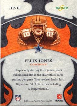 2008 Score - Hot Rookies #HR-10 Felix Jones Back