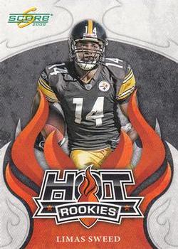 2008 Score - Hot Rookies #HR-18 Limas Sweed Front