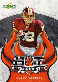 2008 Score - Hot Rookies #HR-19 Malcolm Kelly Front