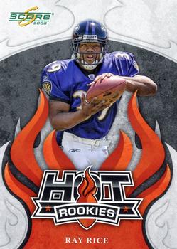 2008 Score - Hot Rookies #HR-24 Ray Rice Front