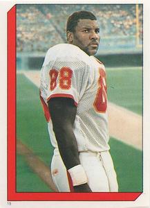 1986 Topps Stickers #15 Jimmie Giles Front