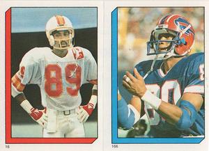 1986 Topps Stickers #16 / 166 Kevin House / Jerry Butler Front