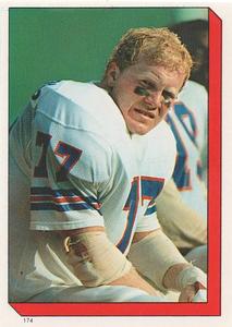 1986 Topps Stickers #174 Karl Mecklenburg Front