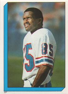 1986 Topps Stickers #237 Drew Hill Front