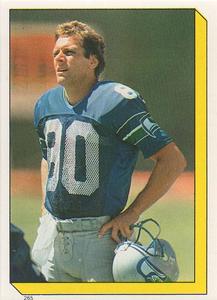 1986 Topps Stickers #265 Steve Largent Front