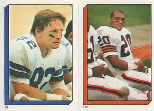 1986 Topps Stickers #39 / 189 Mike Renfro / Don Rogers Front