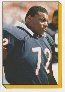 1986 Topps Stickers #7 William Perry Front