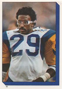 1986 Topps Stickers #96 Eric Dickerson Front