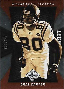 2013 Panini Limited #110 Cris Carter Front