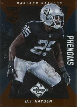 2013 Panini Limited #162 D.J. Hayden Front