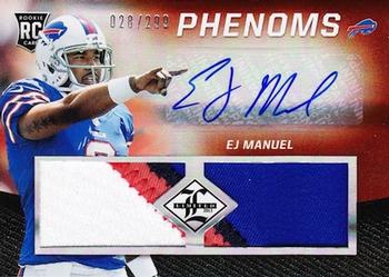 2013 Panini Limited #209 EJ Manuel Front