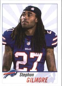 2013 Panini Stickers #18 Stephon Gilmore Front