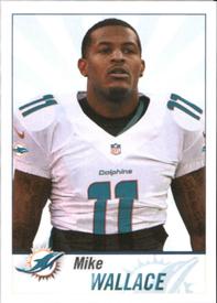 2013 Panini Stickers #30 Mike Wallace Front