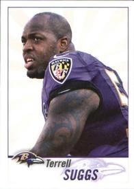2013 Panini Stickers #74 Terrell Suggs Front