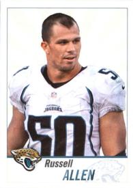 2013 Panini Stickers #157 Russell Allen Front