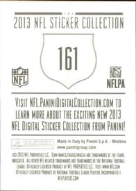 2013 Panini Stickers #161 Chris Johnson Back