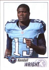 2013 Panini Stickers #169 Kendall Wright Front