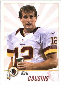 2013 Panini Stickers #277 Kirk Cousins Front