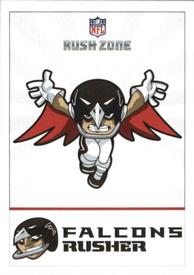 2013 Panini Stickers #342 Atlanta Falcons Rusher Front
