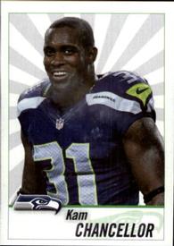 2013 Panini Stickers #452 Kam Chancellor Front