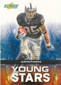 2008 Score - Young Stars #YS-16 Justin Fargas Front