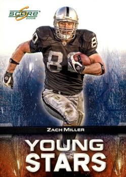 2008 Score - Young Stars #YS-25 Zach Miller Front