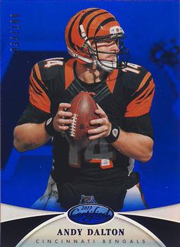 2013 Panini Certified - Mirror Blue #6 Andy Dalton Front