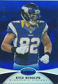 2013 Panini Certified - Mirror Blue #91 Kyle Rudolph Front