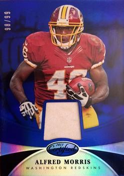 2013 Panini Certified - Mirror Blue Materials #3 Alfred Morris Front